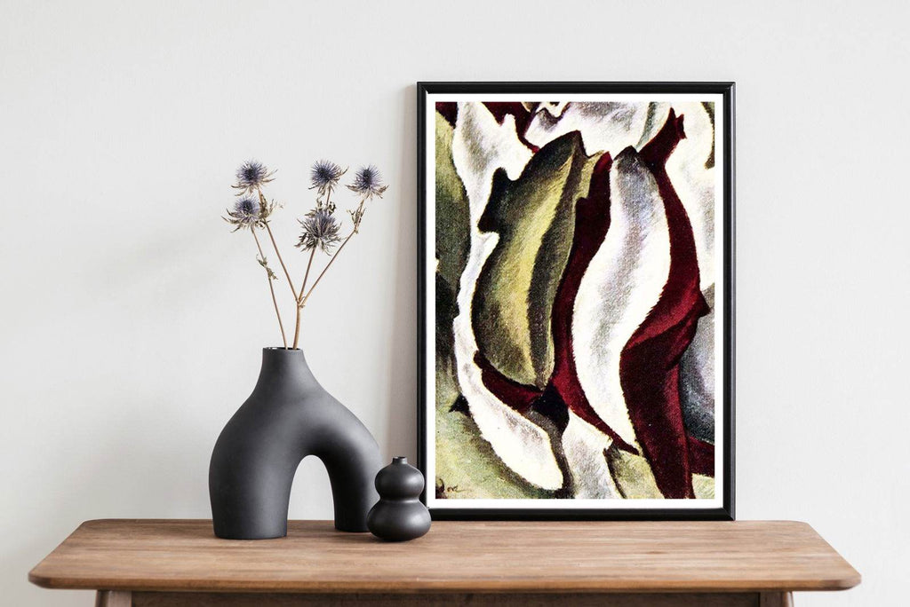 Arthur Dove - Based On Leaf Forms and Spaces - Hakyarts