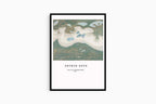 Arthur Dove - Snow on Ice, Huntington Harbor Poster