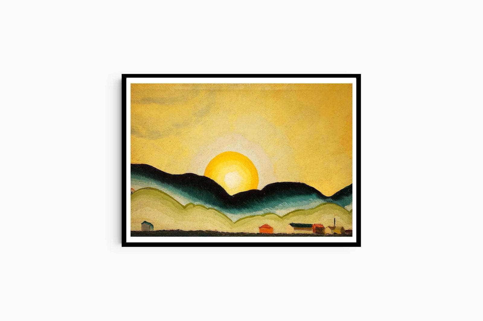 Arthur Dove - Sunrise, Northport Harbor - Hakyarts