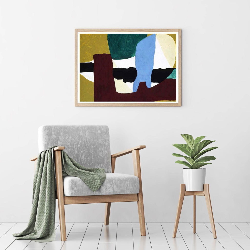 Arthur Dove - Uprights, Mars Violet and Blue - Hakyarts