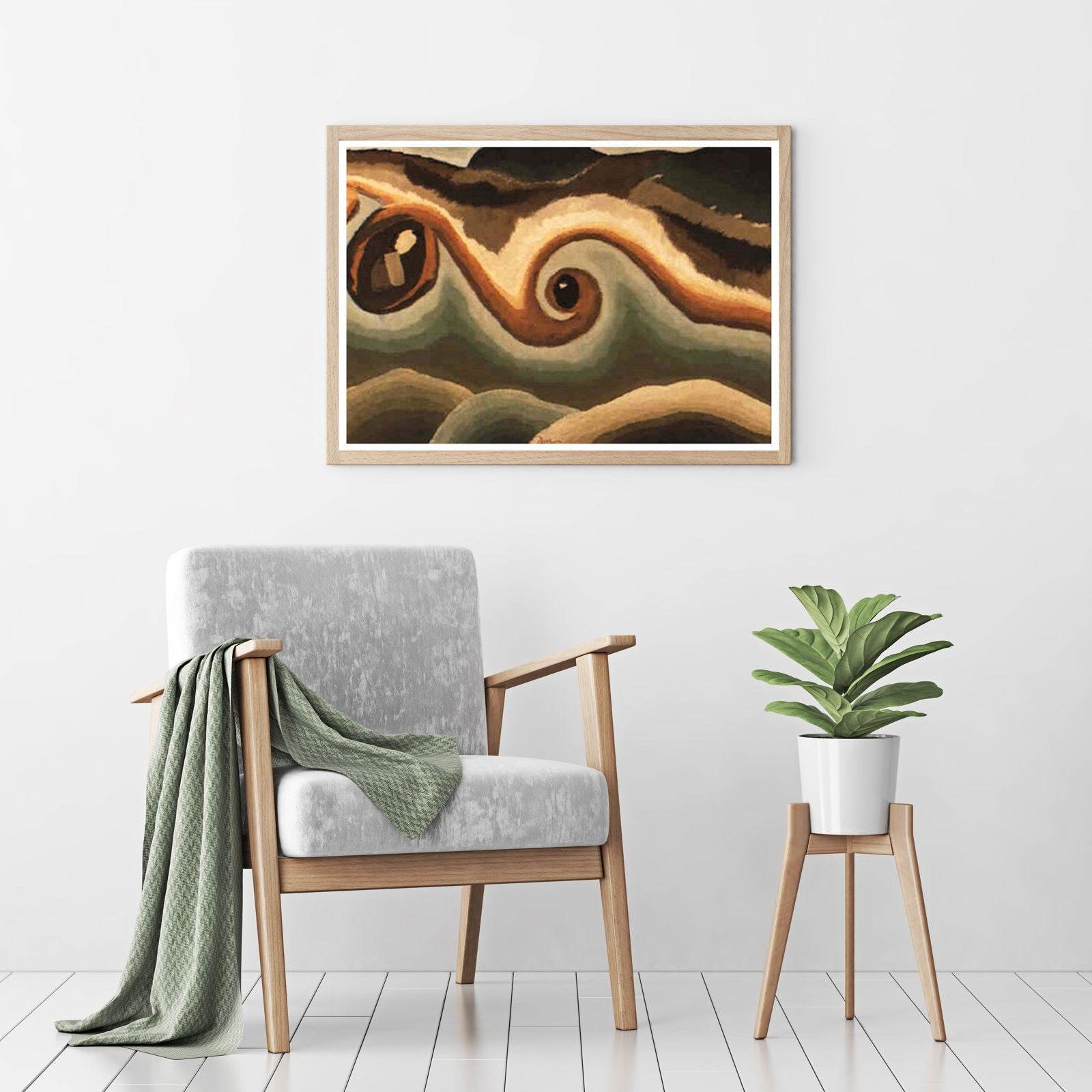 Arthur Dove - Water Swirl, Canandaigua Outlet - Hakyarts