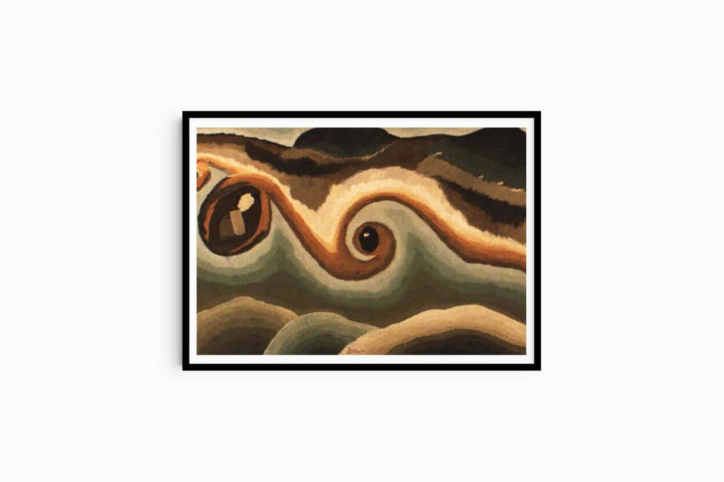 Arthur Dove - Water Swirl, Canandaigua Outlet - Hakyarts