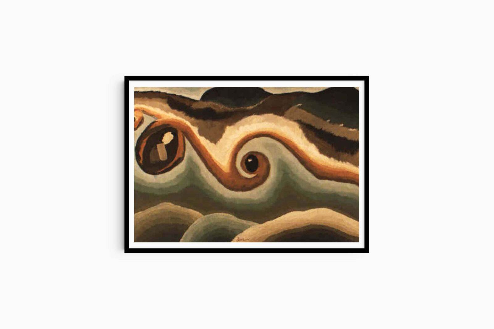 Arthur Dove - Water Swirl, Canandaigua Outlet - Hakyarts