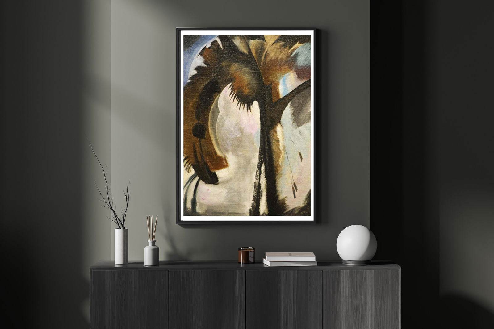 Arthur Dove - Yellow, Blue, and Violet - Hakyarts