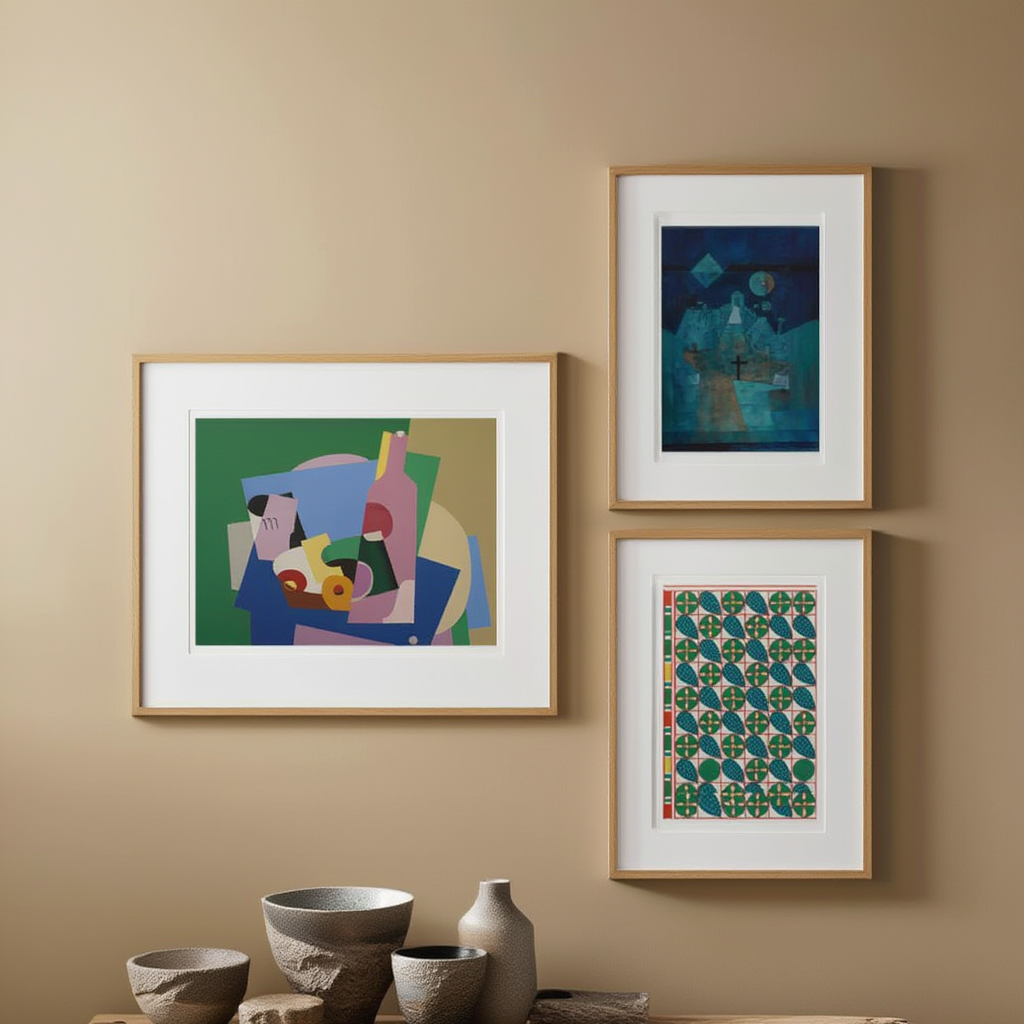 Set of 3 Art Prints – Klee & Co - Hakyarts