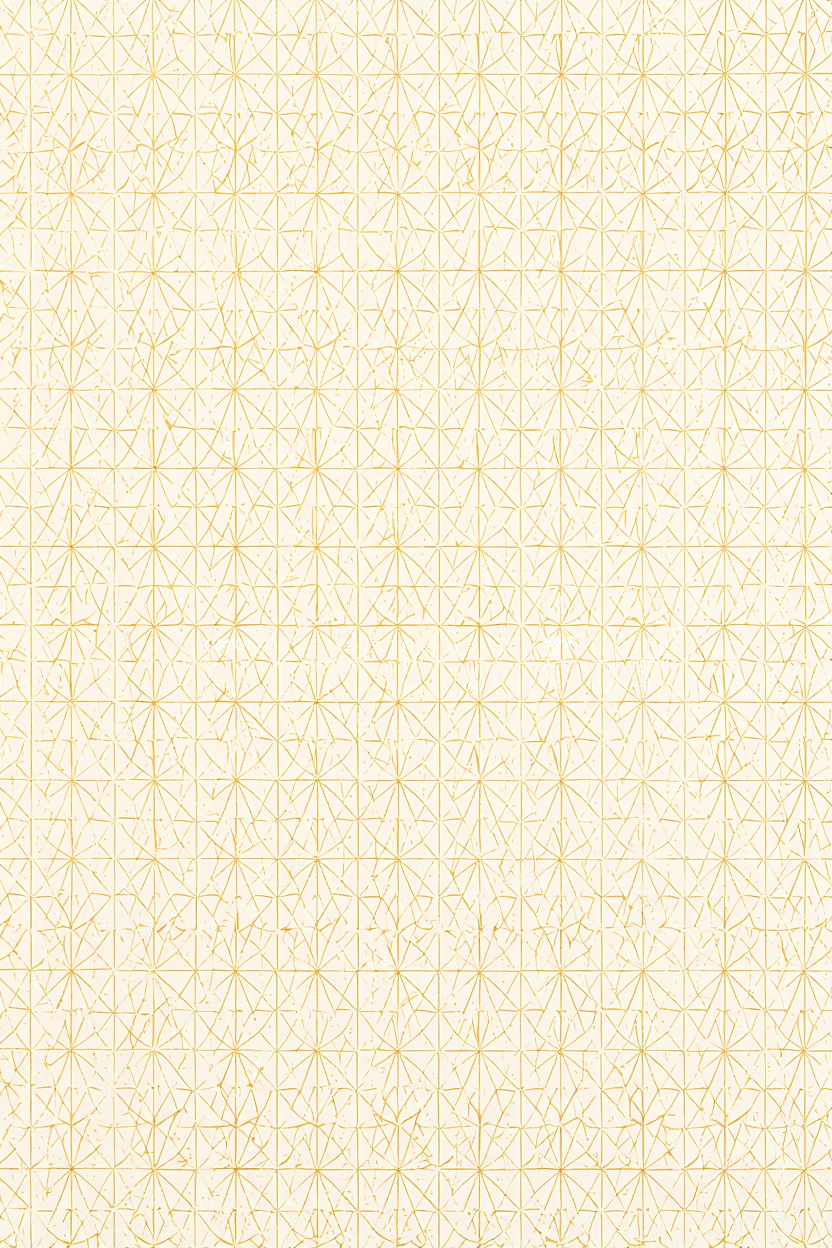 Traditional Asanoha Japanese Pattern Wall Art
