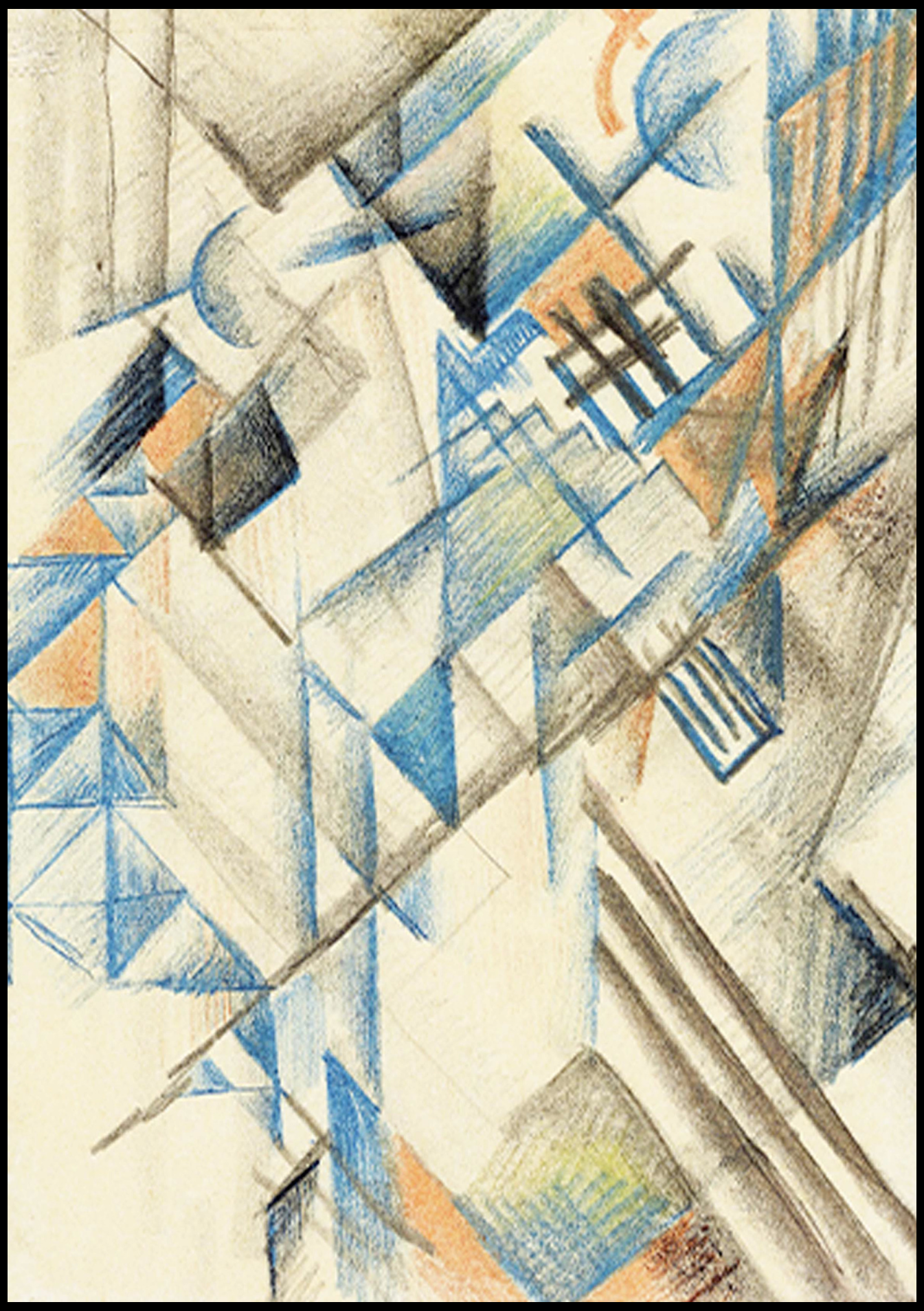 August Macke - Abstrakte Formen II