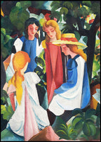 August Macke - Four Girls