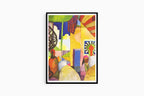 August Macke - In The Bazaar