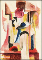 August Macke - Large Bright Showcase