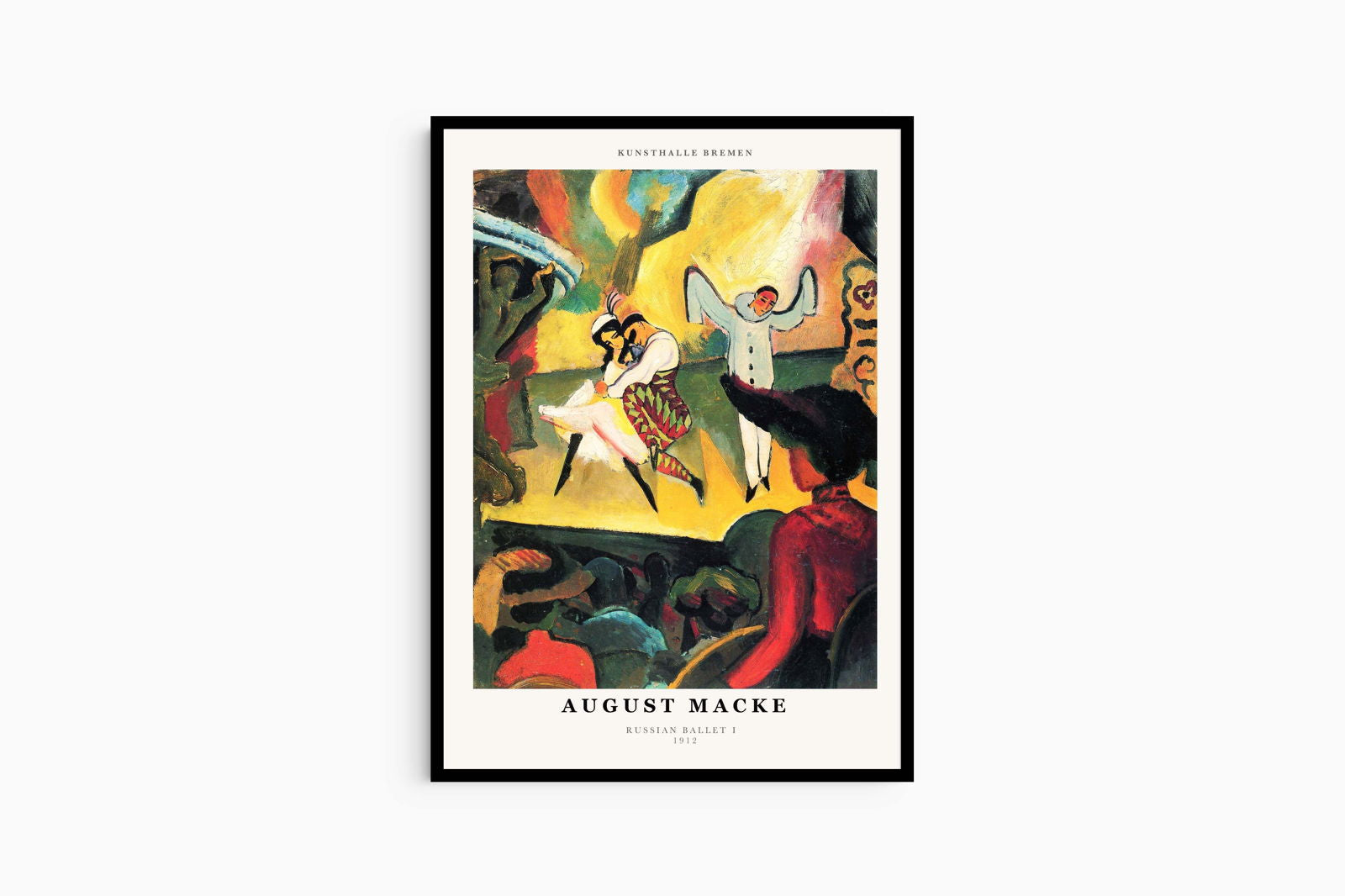 August Macke - Russian Ballet I Poster