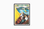 August Macke - Sailing Boat on the Tegernsee