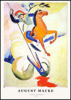 August Macke - Saint George Poster