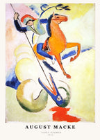 August Macke - Saint George Poster