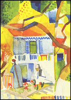 August Macke - St Germain in Tunis
