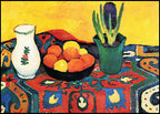 August Macke - Still Life Hyacinths Carpet