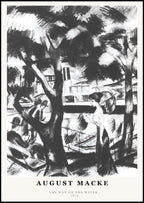 August Macke - The Way on the Water Poster
