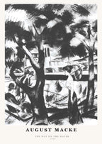 August Macke - The Way on the Water Poster