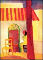 August Macke - Turkish Cafe