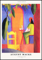August Macke - Turkish Cafe Poster