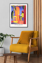 August Macke - Turkish Cafe Poster