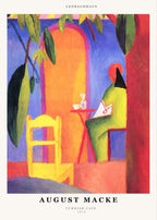 August Macke - Turkish Cafe Poster