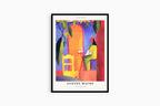 August Macke - Turkish Cafe Poster