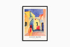 August Macke - View Into a Lane Poster