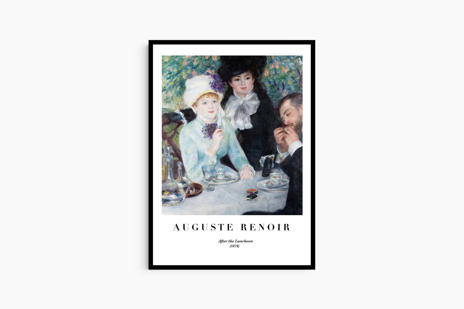Auguste Renoir - After the Luncheon Poster