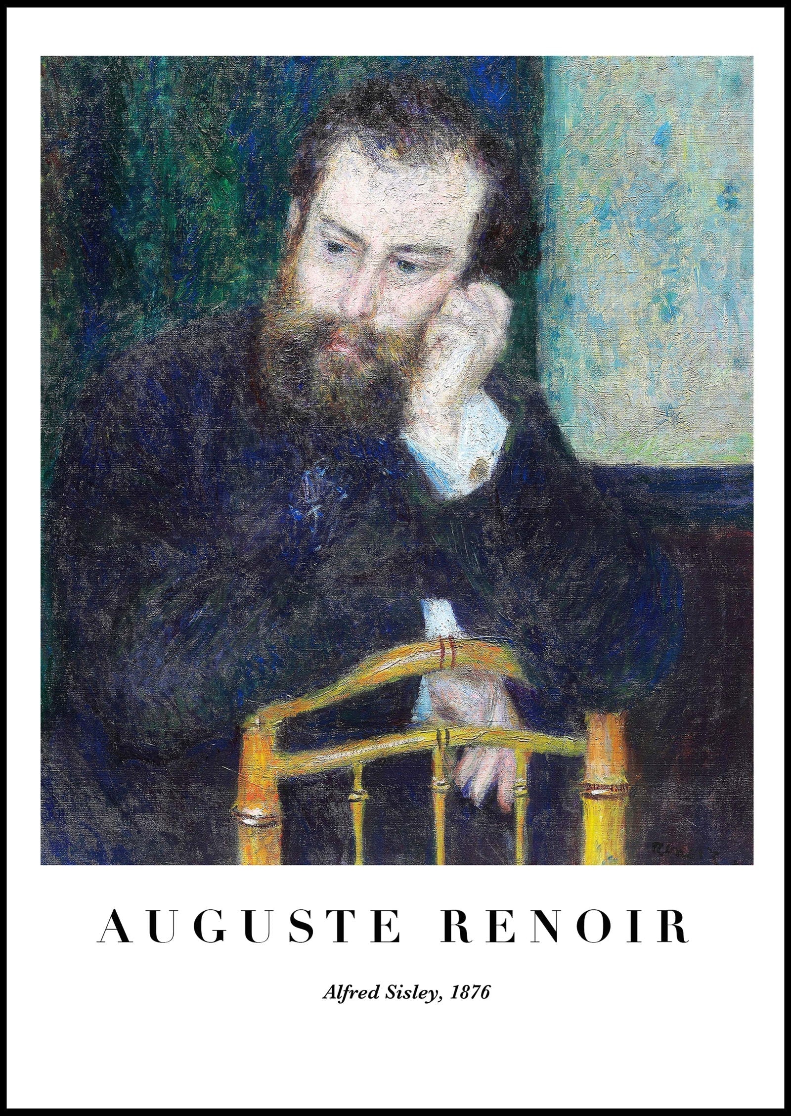 Auguste Renoir - Alfred Sisley Poster