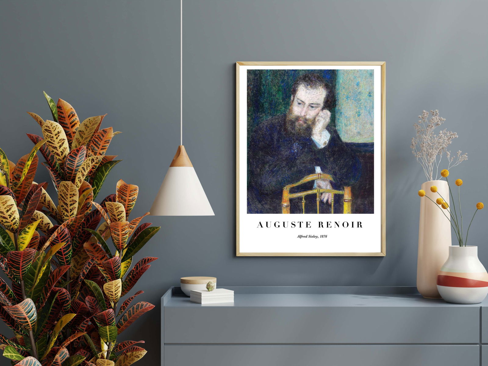 Auguste Renoir - Alfred Sisley Poster