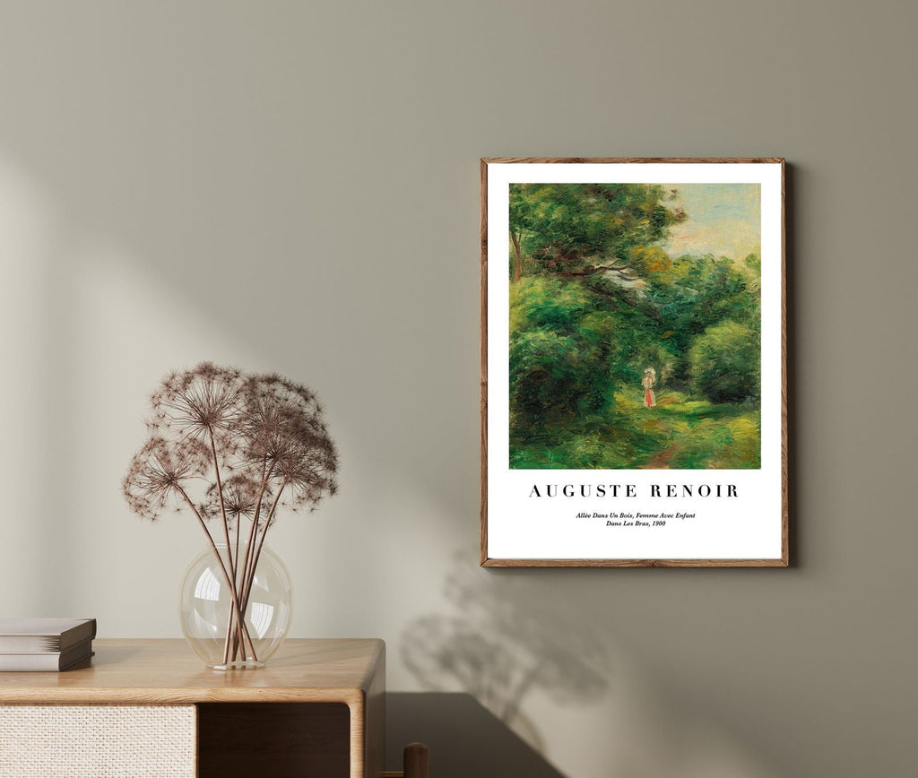 Auguste Renoir - Allée Dans un Bois Poster