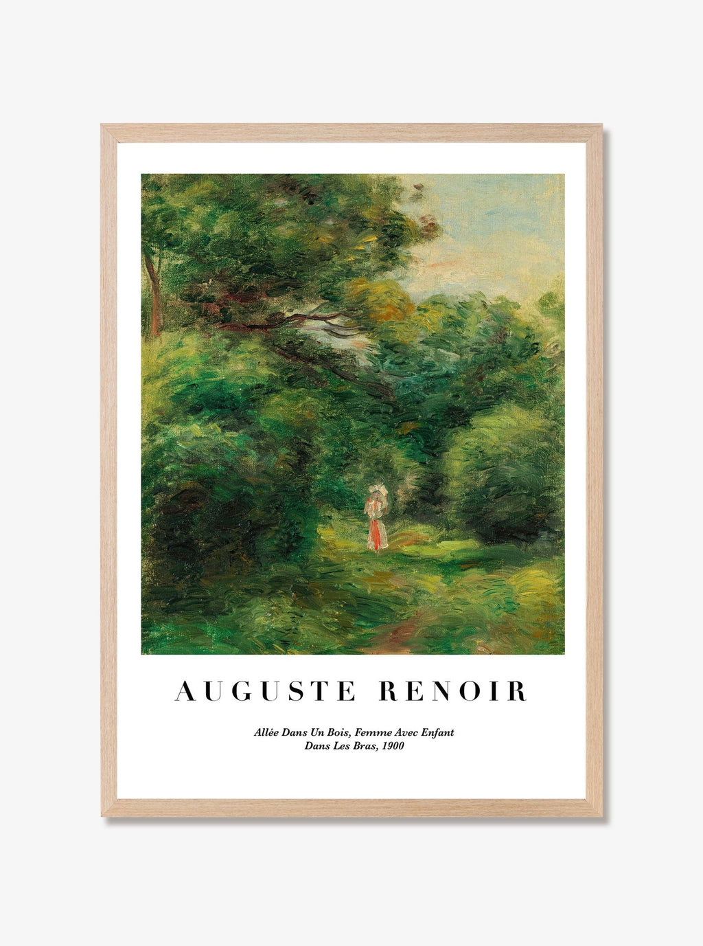 Auguste Renoir - Allée Dans un Bois Poster