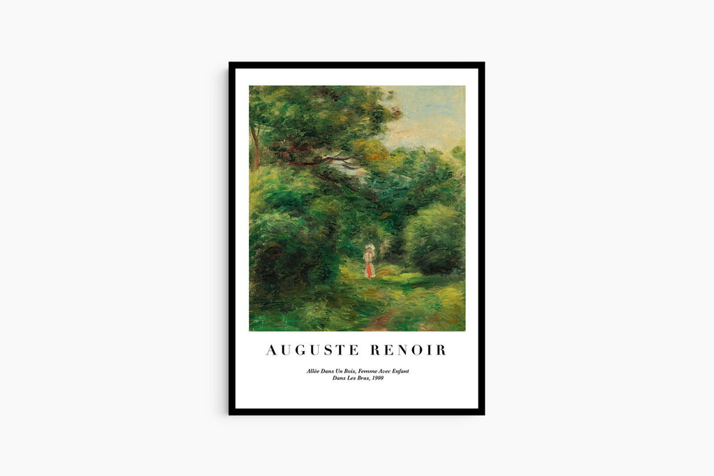 Auguste Renoir - Allée Dans un Bois Poster