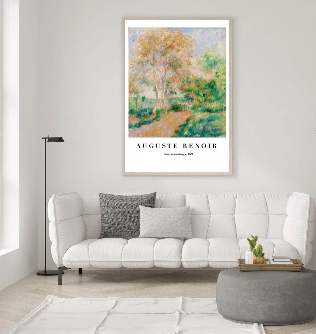 Auguste Renoir - Autumn Landscape - Hakyarts