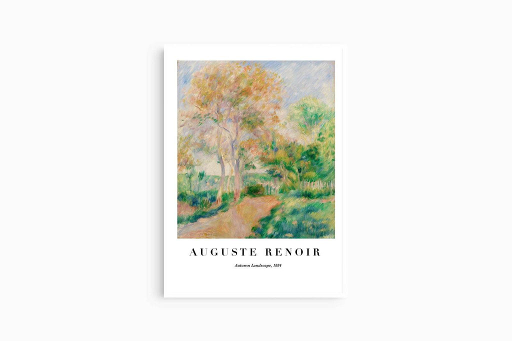 Auguste Renoir - Autumn Landscape - Hakyarts