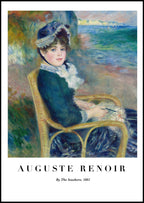 Auguste Renoir - By The Seashore Poster