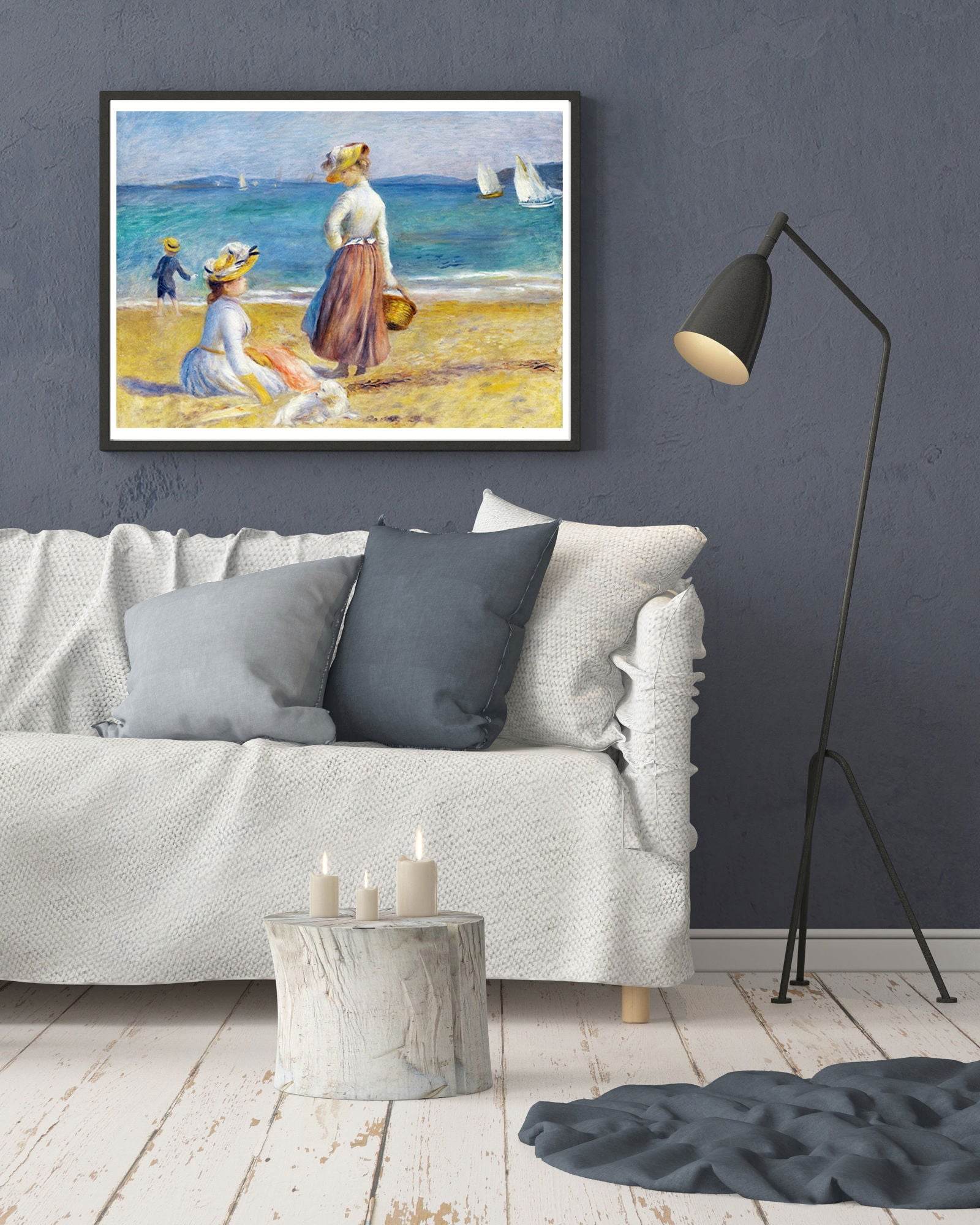 Auguste Renoir - Figures on the Beach - Hakyarts