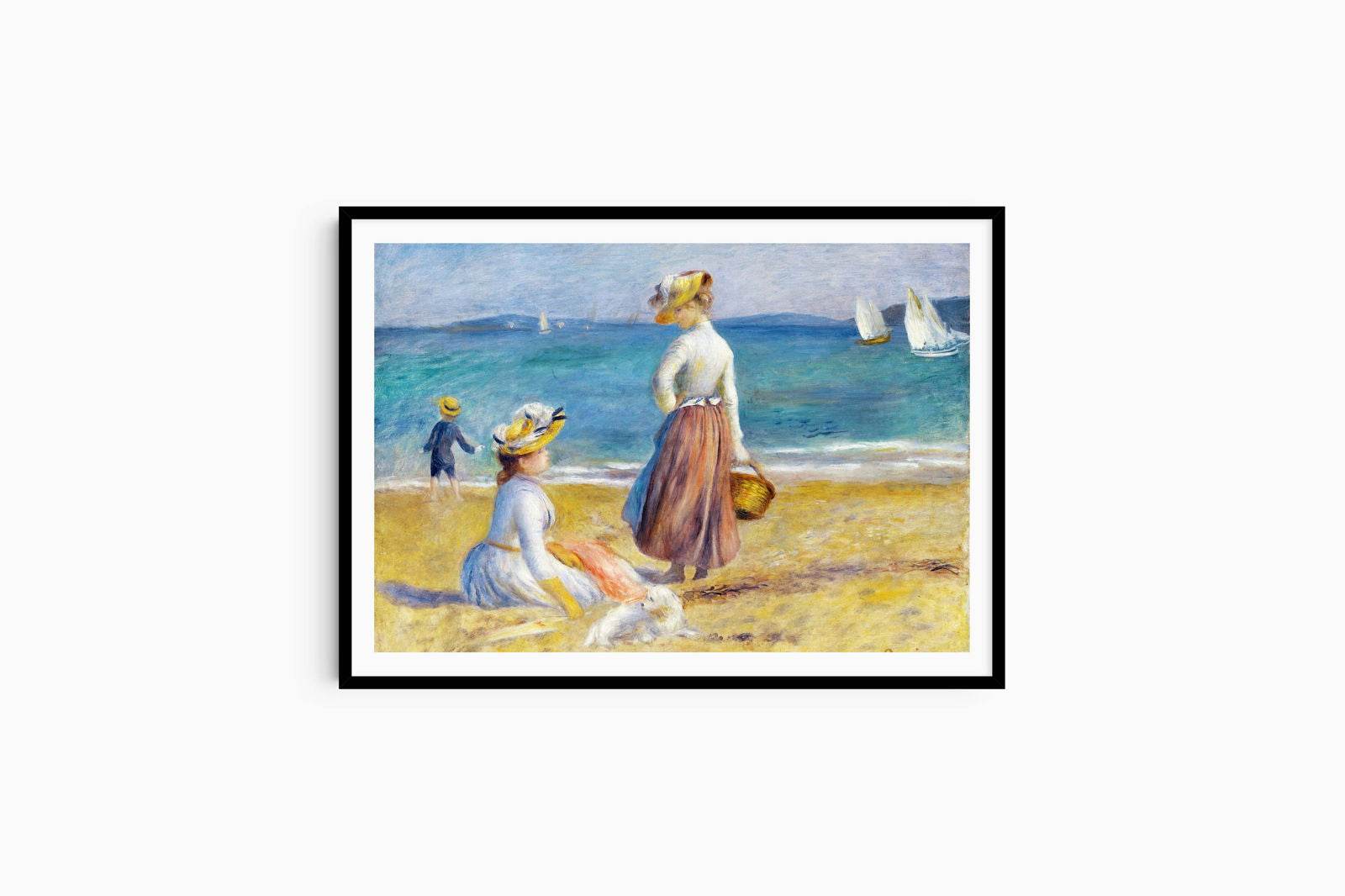 Auguste Renoir - Figures on the Beach - Hakyarts