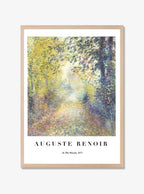 Auguste Renoir - In The Woods Poster - Hakyarts