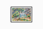 Auguste Renoir - Le Village de Cagnes vu de la Terrasse des Collettes - Hakyarts