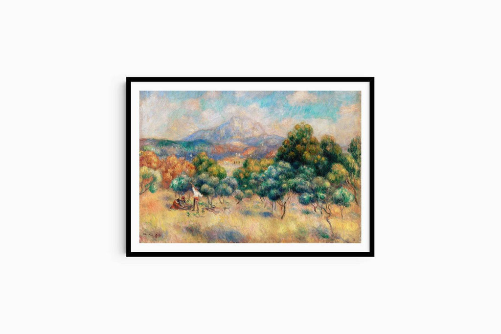 Auguste Renoir - Montagne Sainte-Victoire - Hakyarts