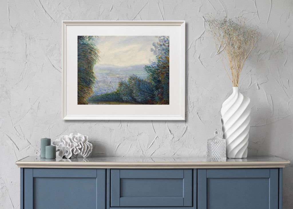 Auguste Renoir - The Auvers Valley on the Oise River - Hakyarts