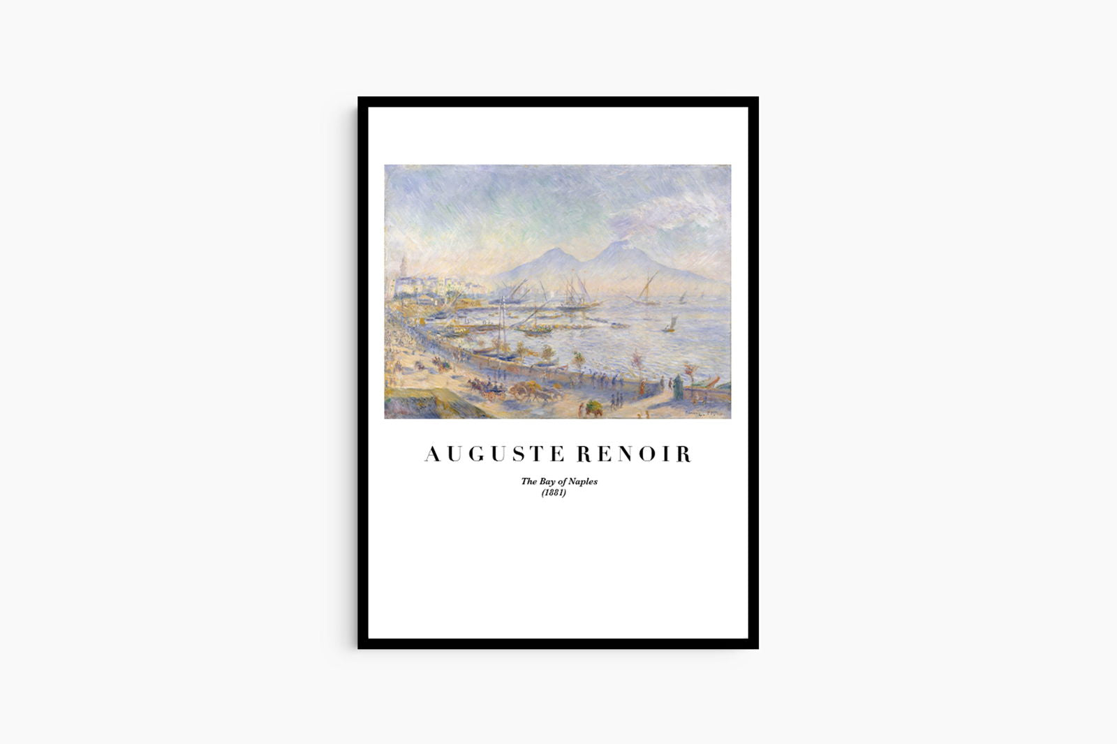 Auguste Renoir - The Bay of Naples Poster