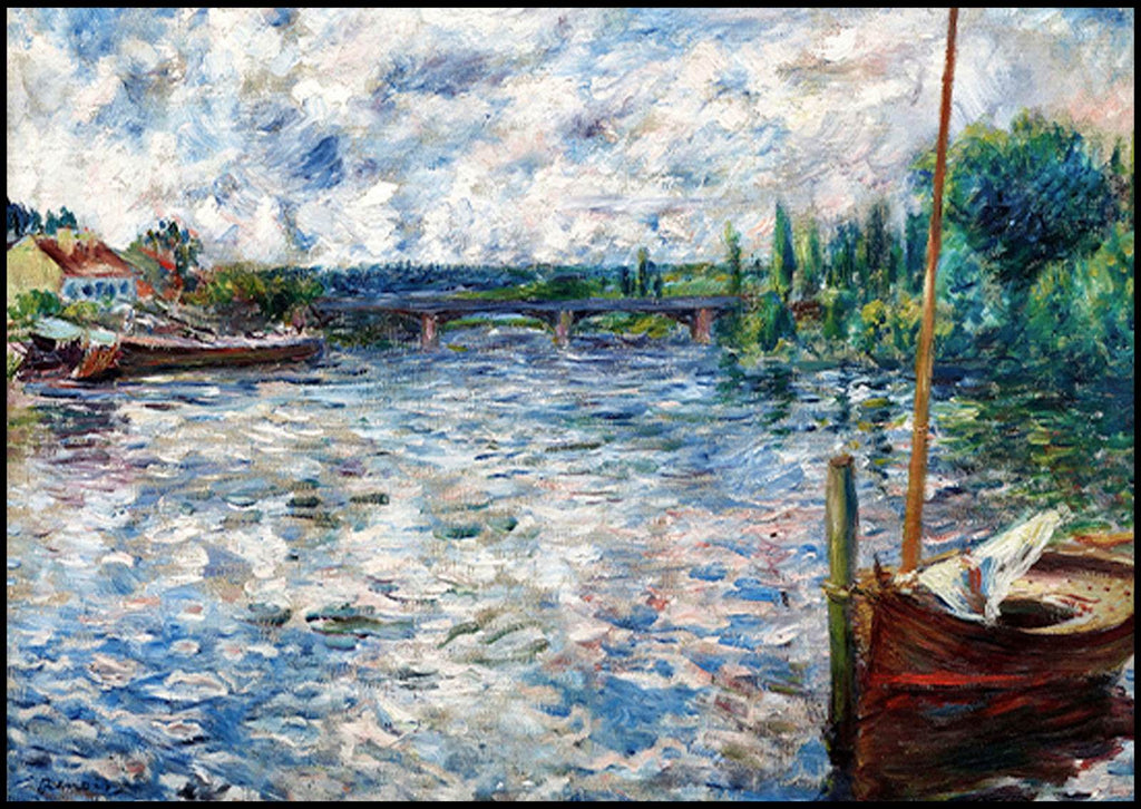 Auguste Renoir - The Seine at Chatou - Hakyarts