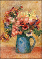 Auguste Renoir - Vase of Flowers - Hakyarts