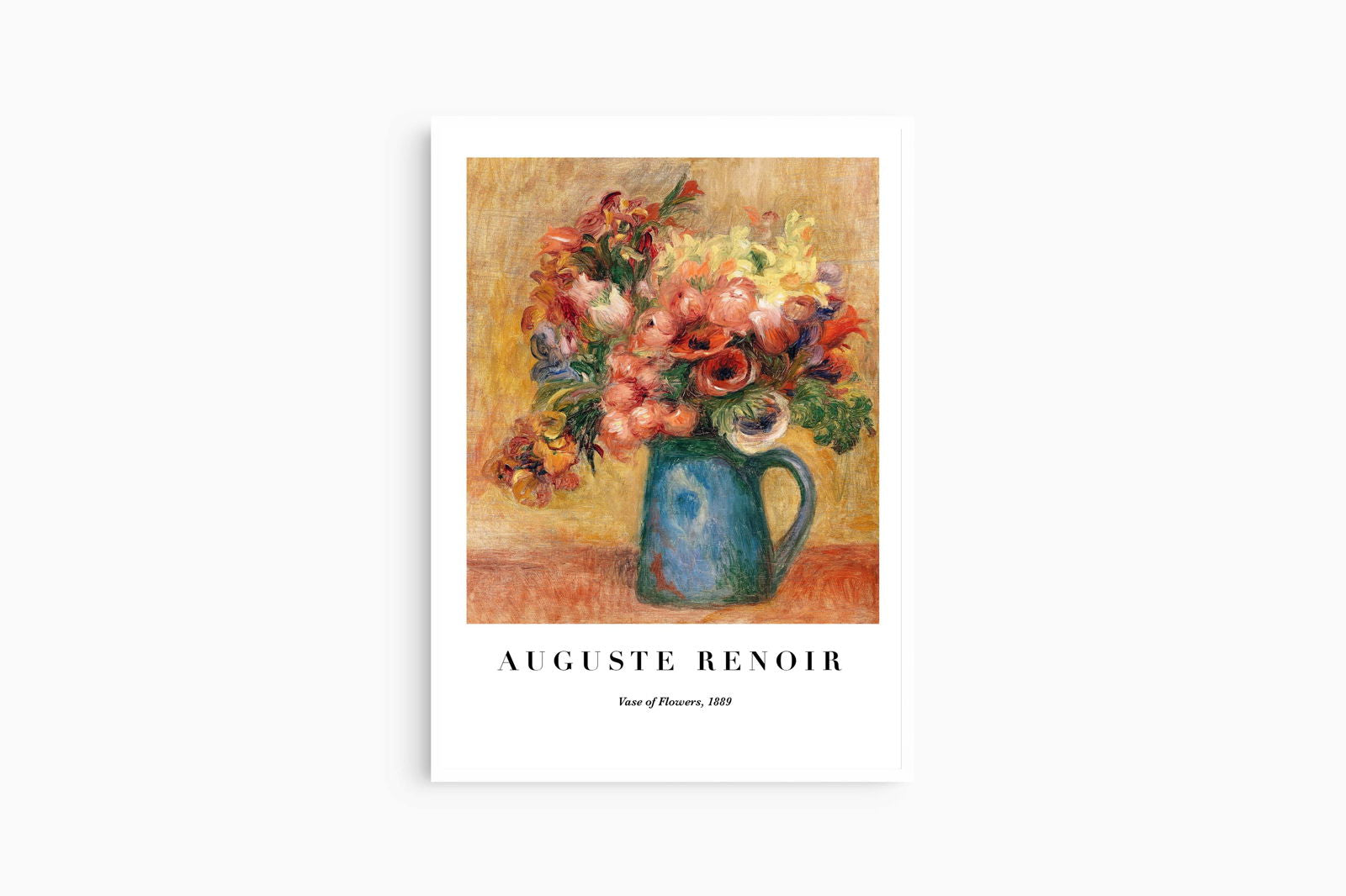 Auguste Renoir - Vase of Flowers Poster
