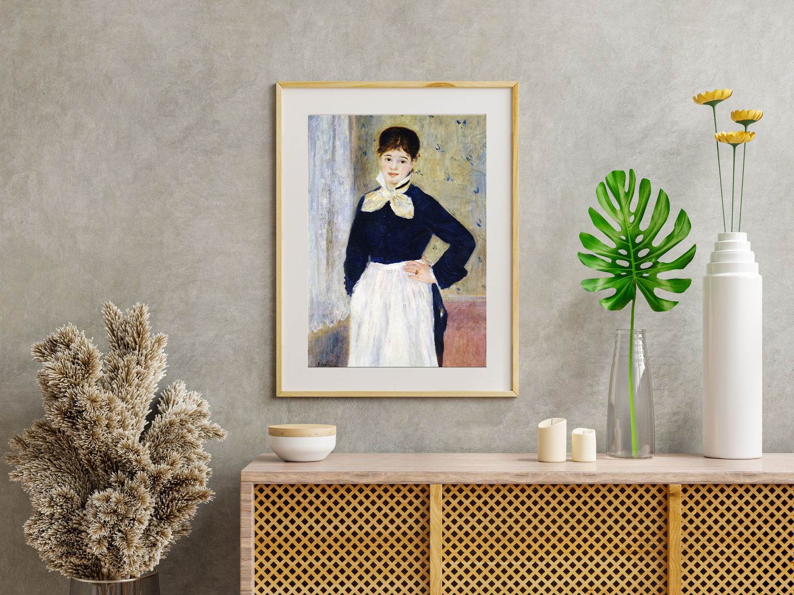 Auguste Renoir - Waitress at Duval's Restaurant - Hakyarts