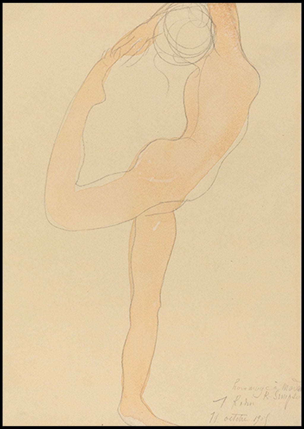 Auguste Rodin - Dancing Figure - Hakyarts