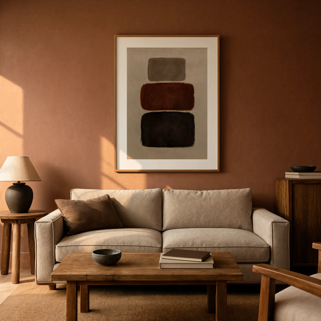 Stained Field Study II | Contemporary Abstract Art Print
